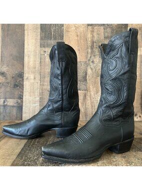 Dan Post 2295 Snip Toe Western Cowboy Boots Mens 8.5 D